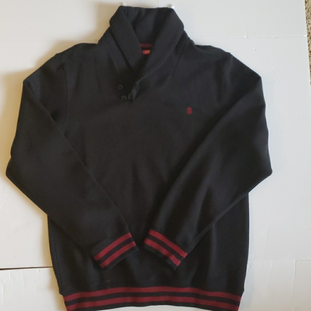 Izod black  meduim mens sweater.